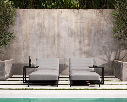 Sunbrella Polstersëtz Chaise Lounge